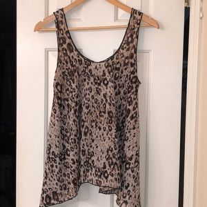 Cheetah tank top